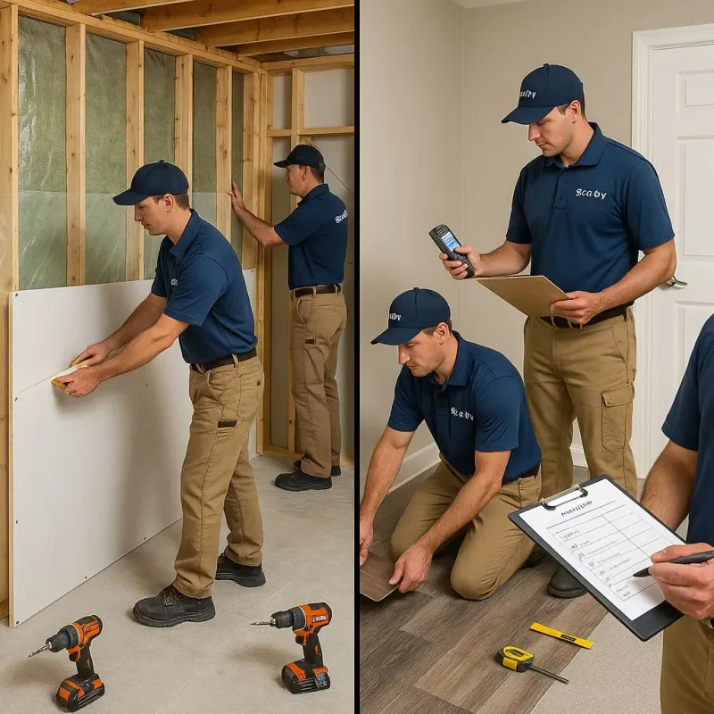Repairs and Reconstruction process in Charlotte, TN